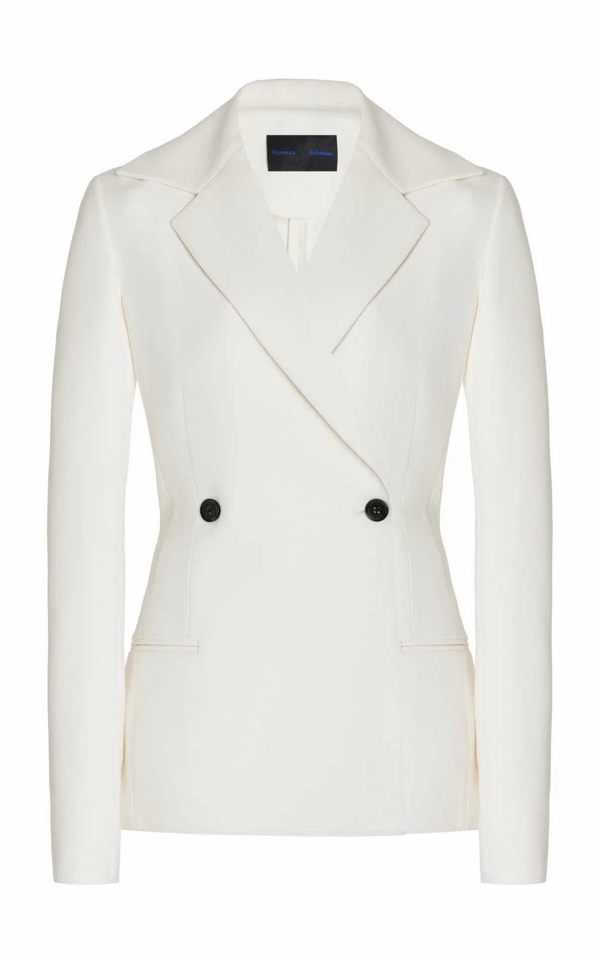 Marine Double-Breasted Bi-Stretch Jacket