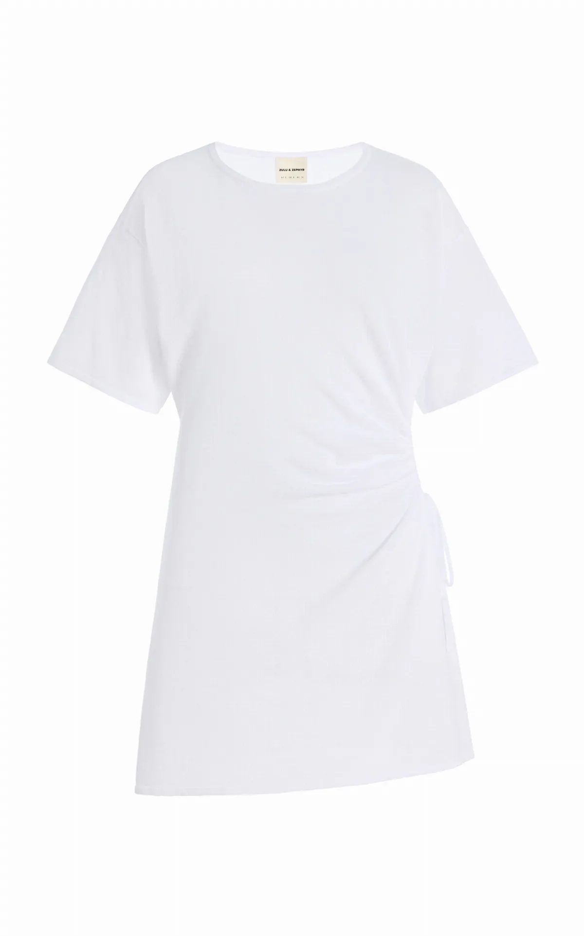 Cutout Knit Mini T-Shirt Dress by Zulu & Zephyr
