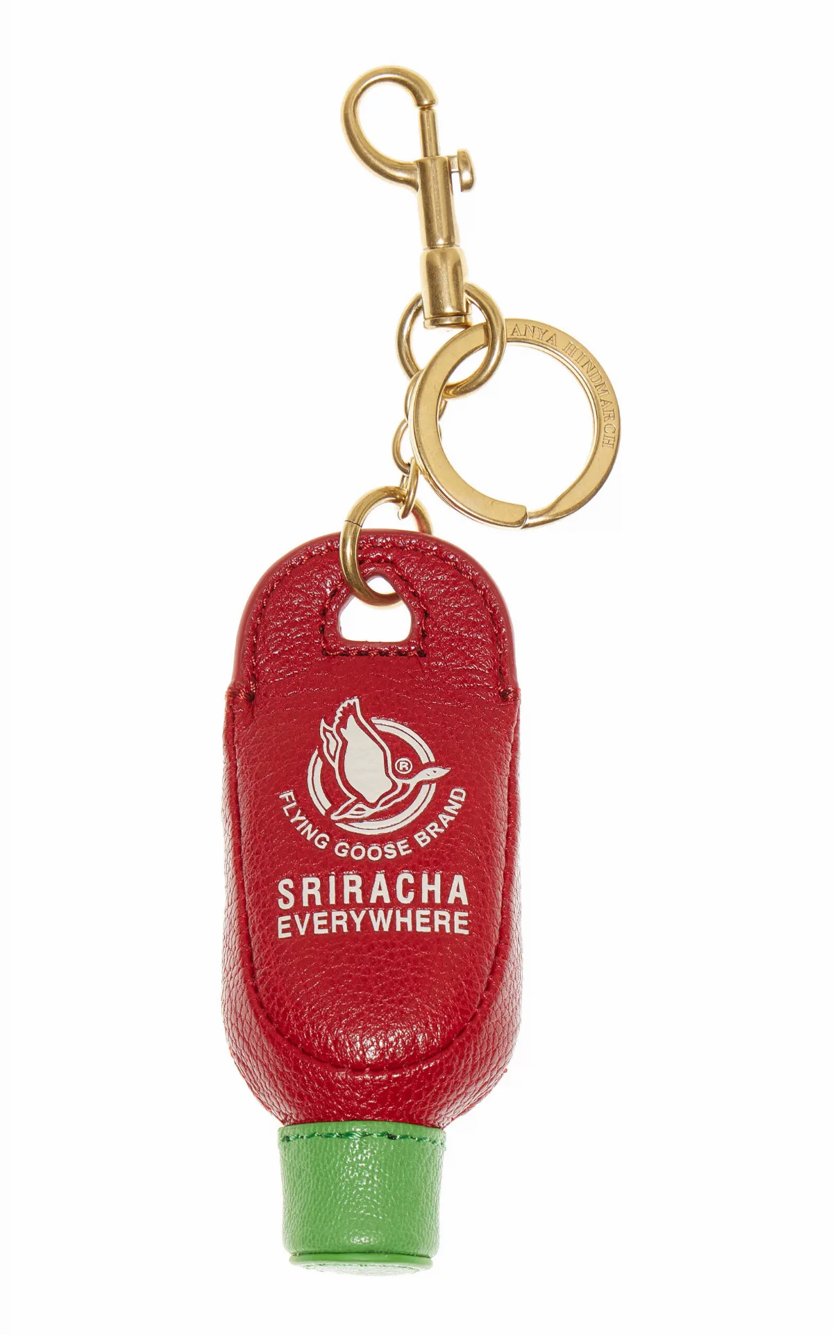 - Flying Goose Sriracha Charm - by Anya Hindmarch