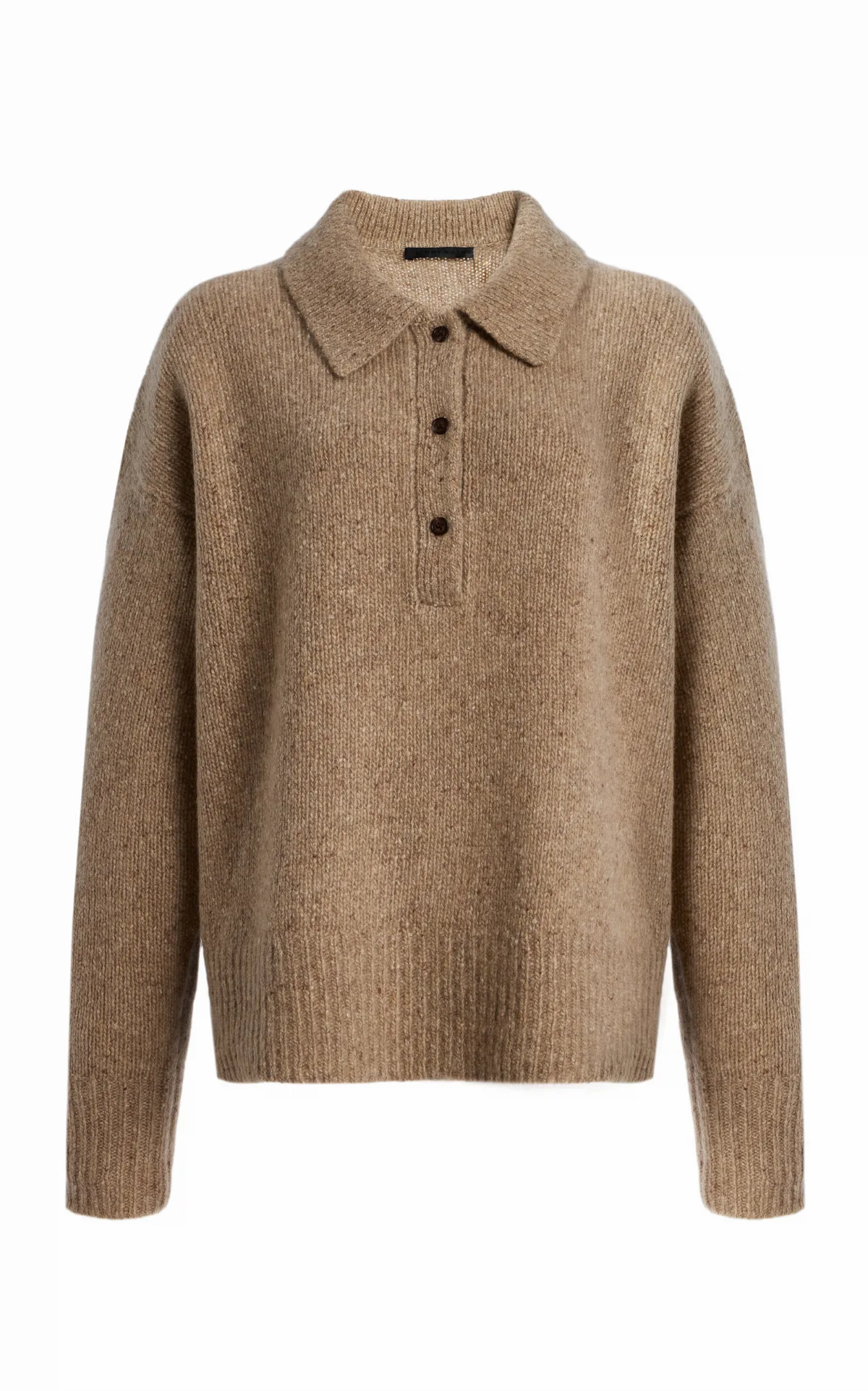 Burke Donegal Cashmere Polo Sweater