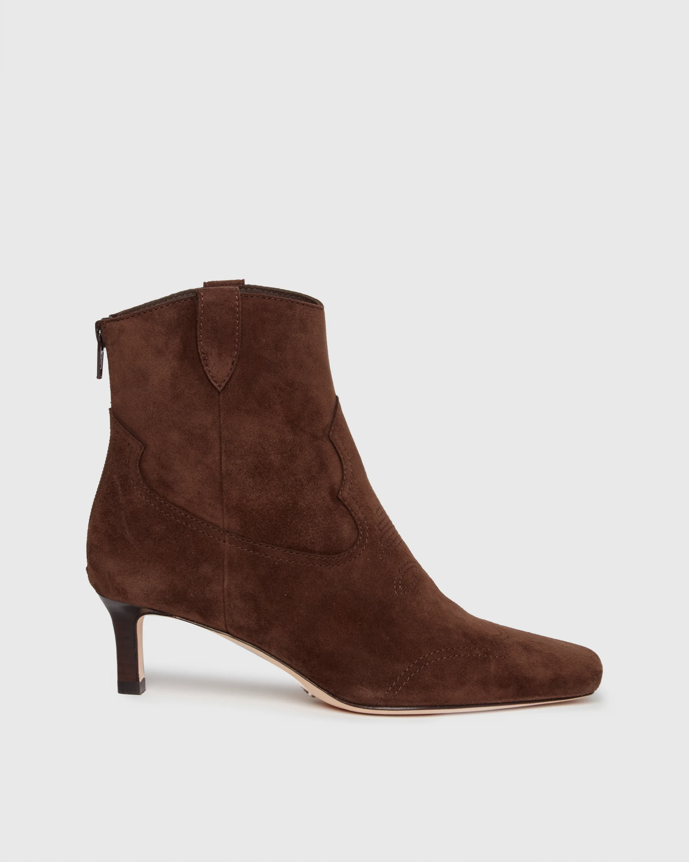 Adelyn Boot - Chocolate Suede