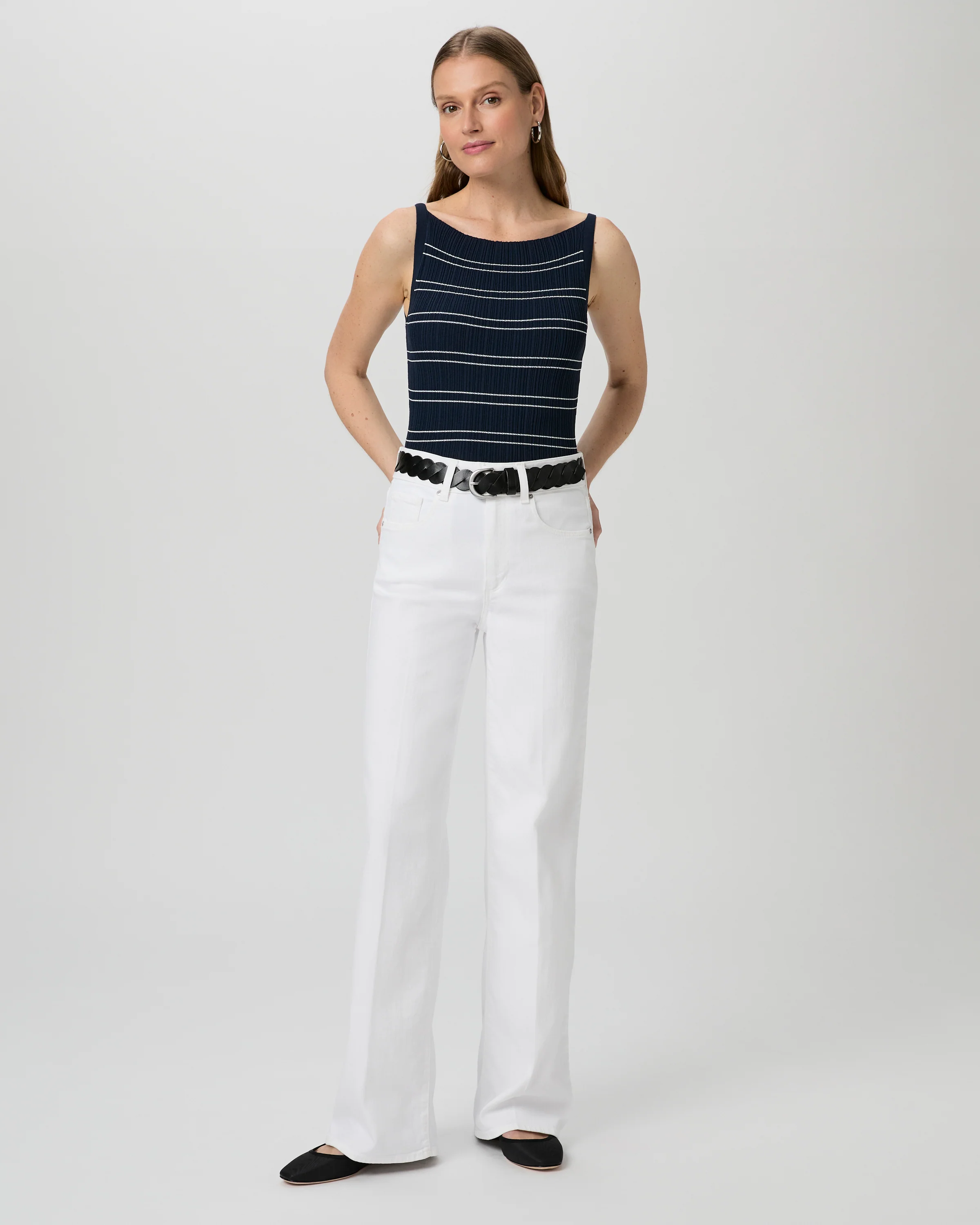 Sasha 32 Inch Wide Leg Jean by PAIGE