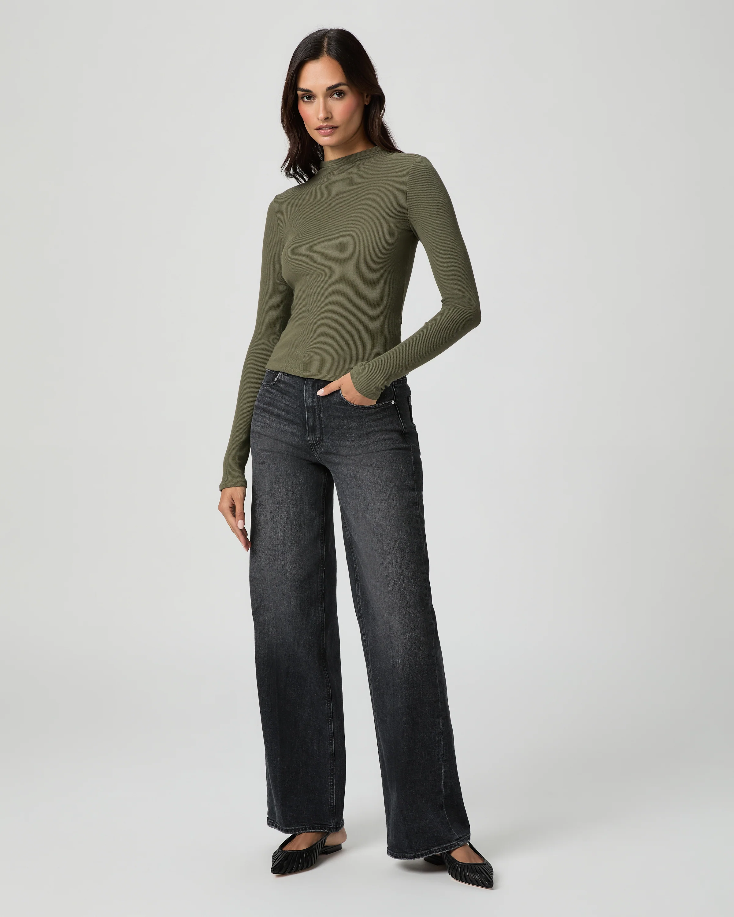 Sasha 32 Inch Wide Leg Jean