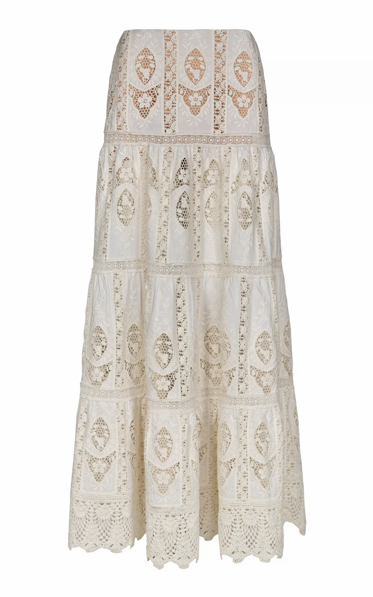 Highlighted Fields Maxi Skirt