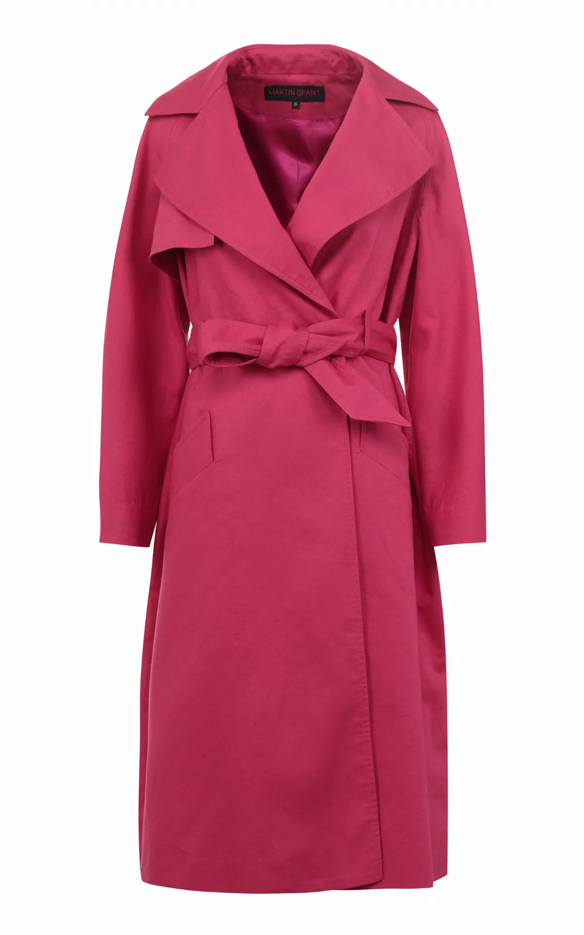 Fluid Trench Coat