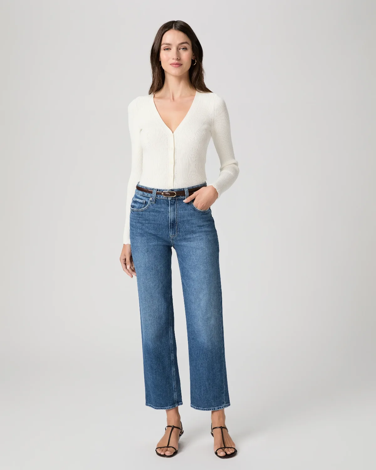 Stevie Ankle Straight Jean