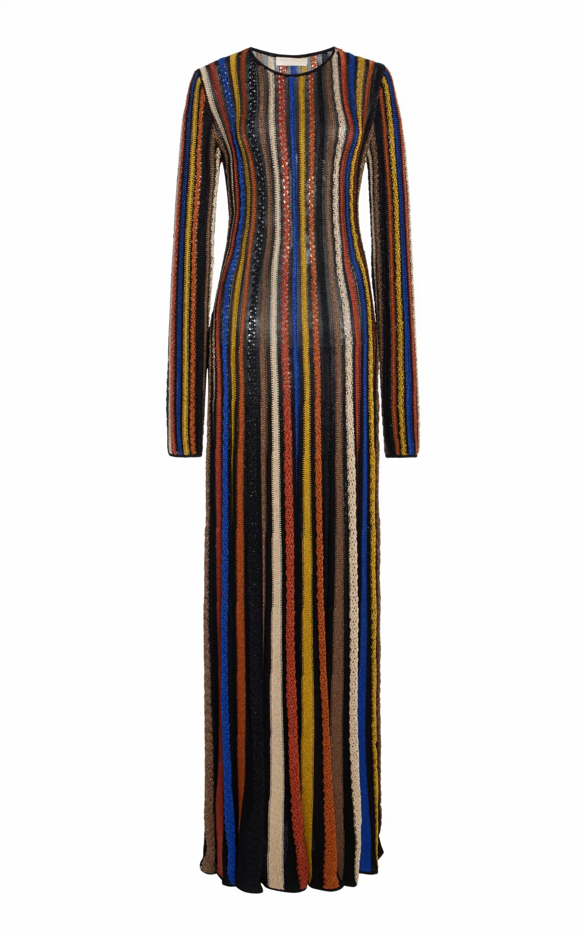Albie Striped Knit Maxi Dress