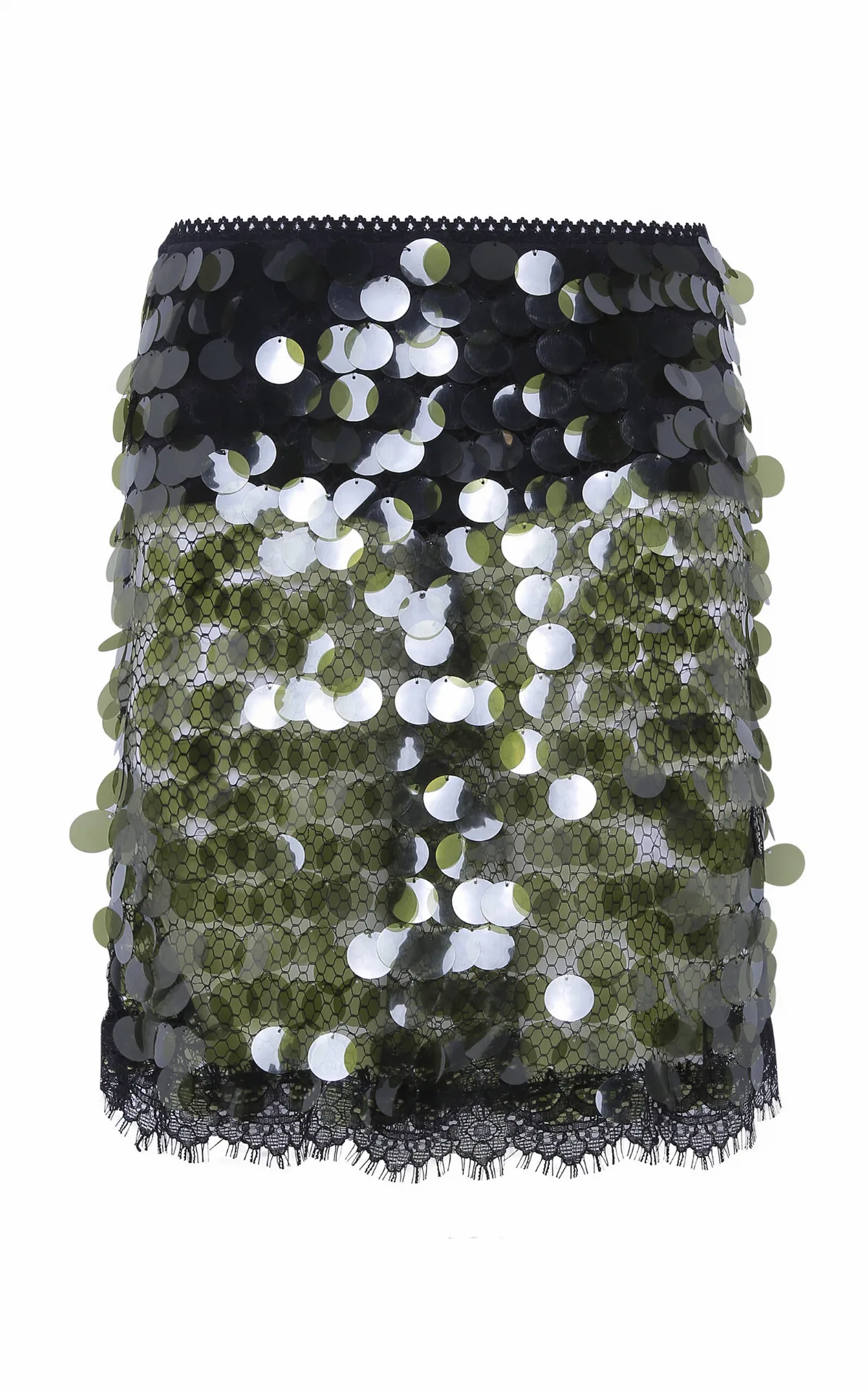 Helene Sequinned Knee-Length Skirt