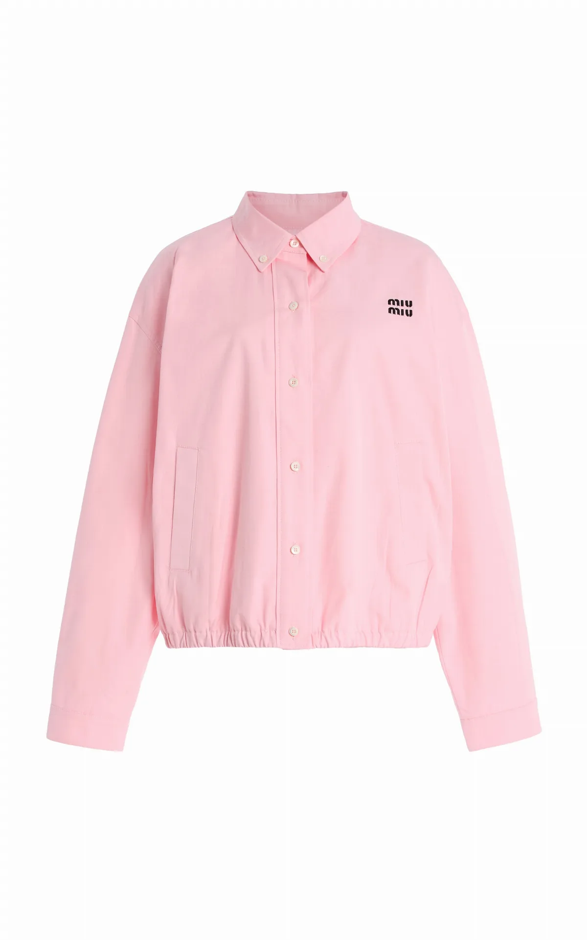 Cotton-Poplin Blouson Jacket