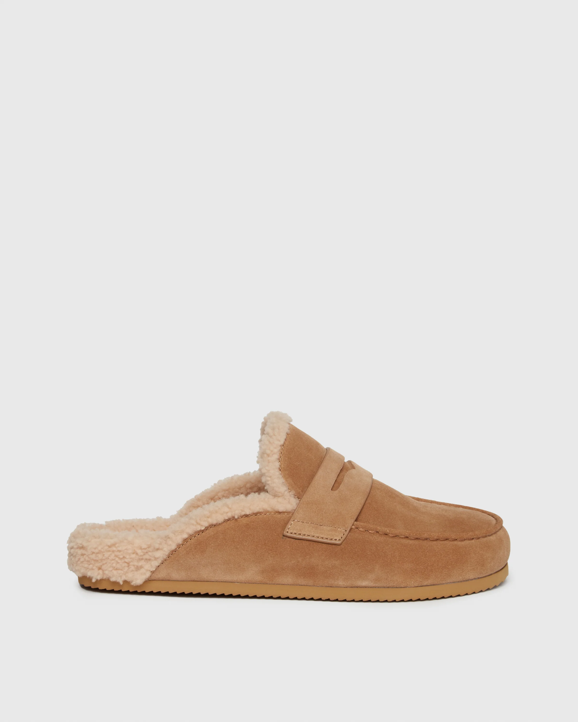 Wynn Shearling Flat