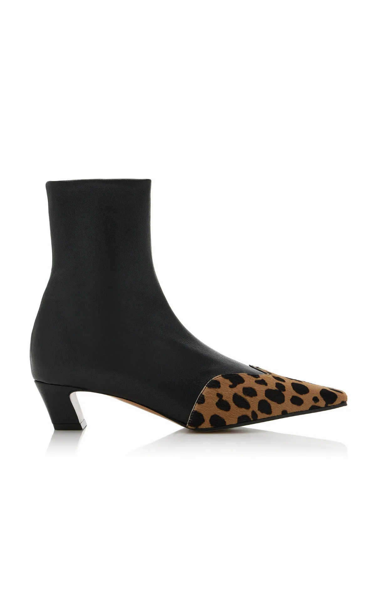 Nevada Stretch-Leather Ankle Boots