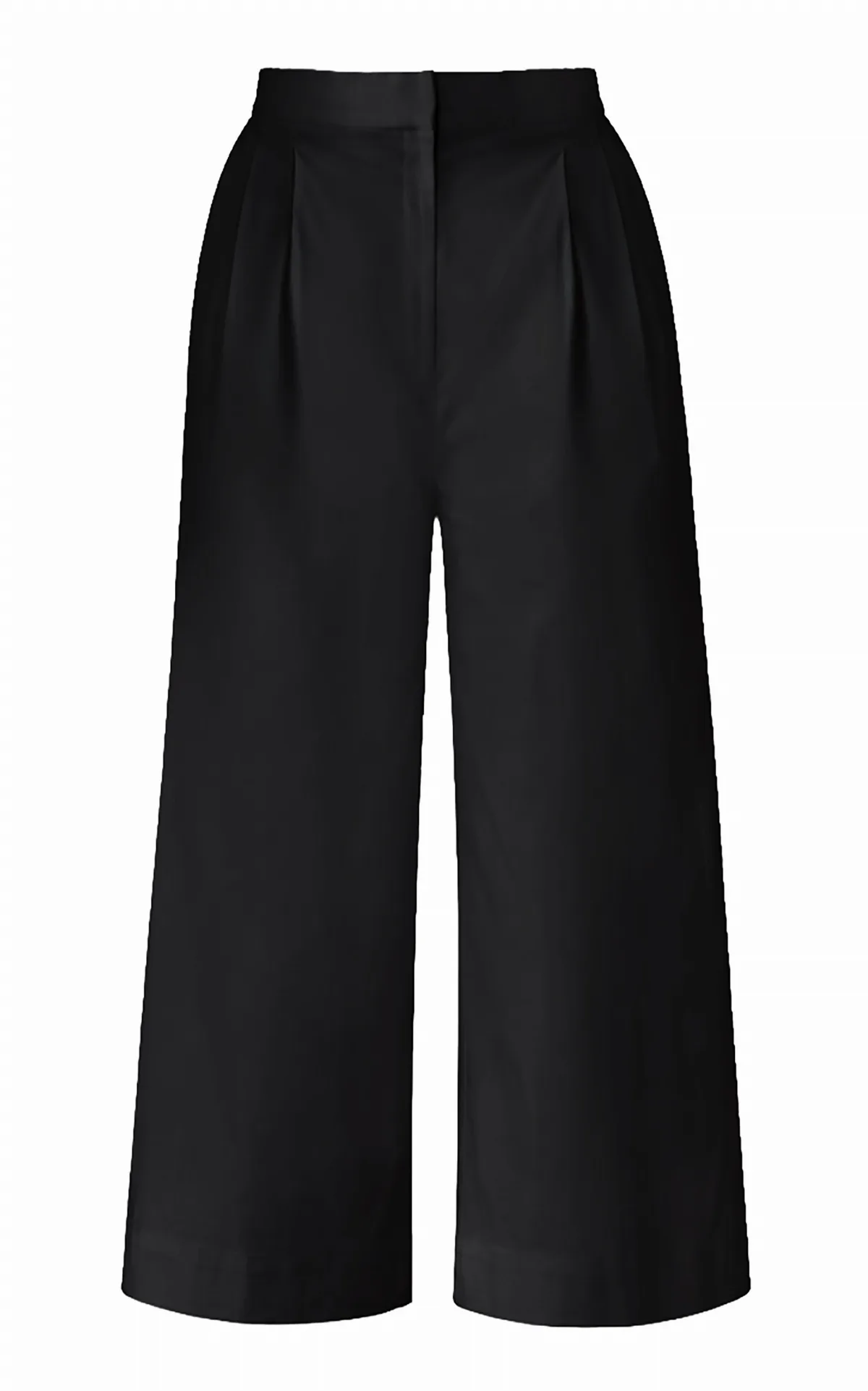 Te Pienso Stretch-Cotton Culotte Pants by Andres Otalora