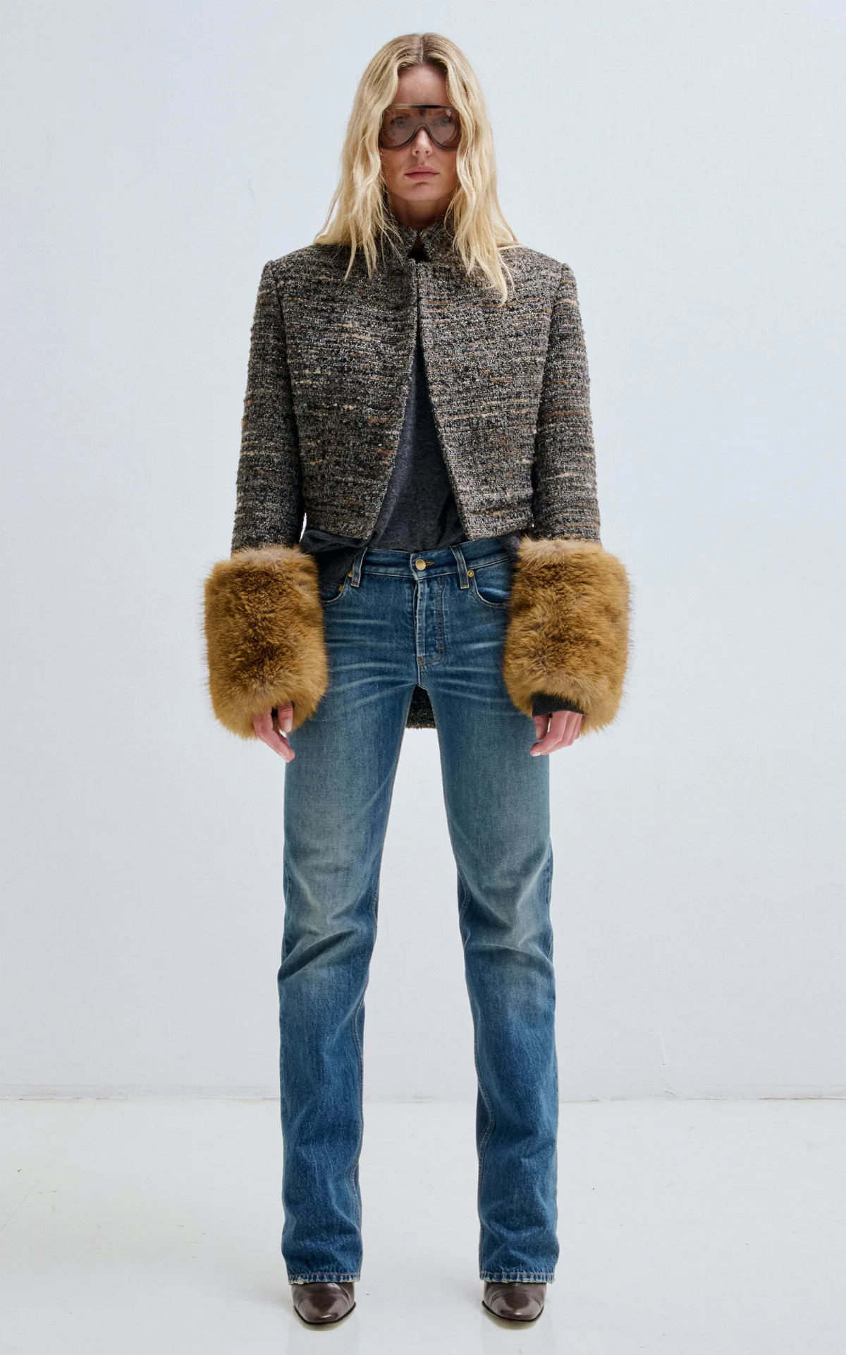 New Marion Mid-Rise Straight-Leg Jeans by DARKPARK