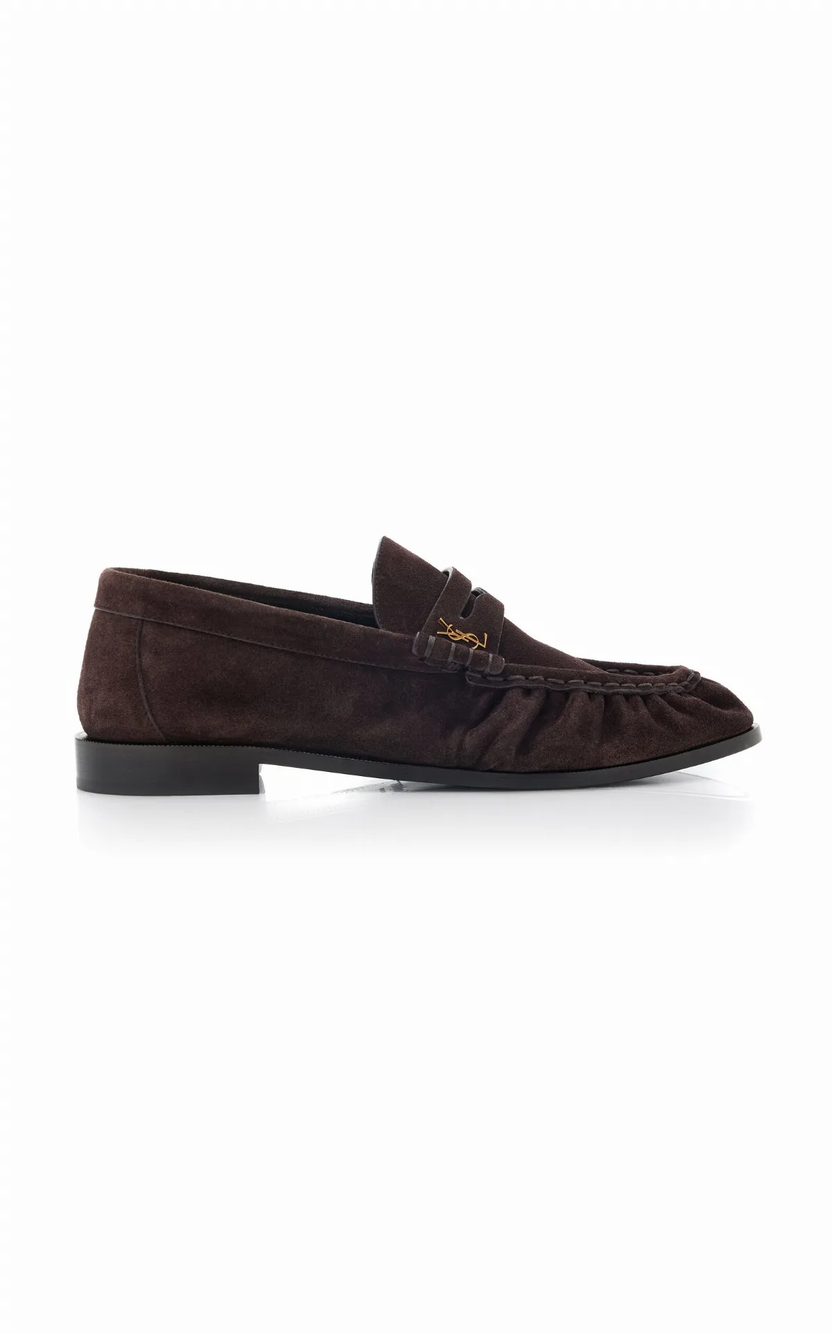 Suede Le Loafers by Saint Laurent