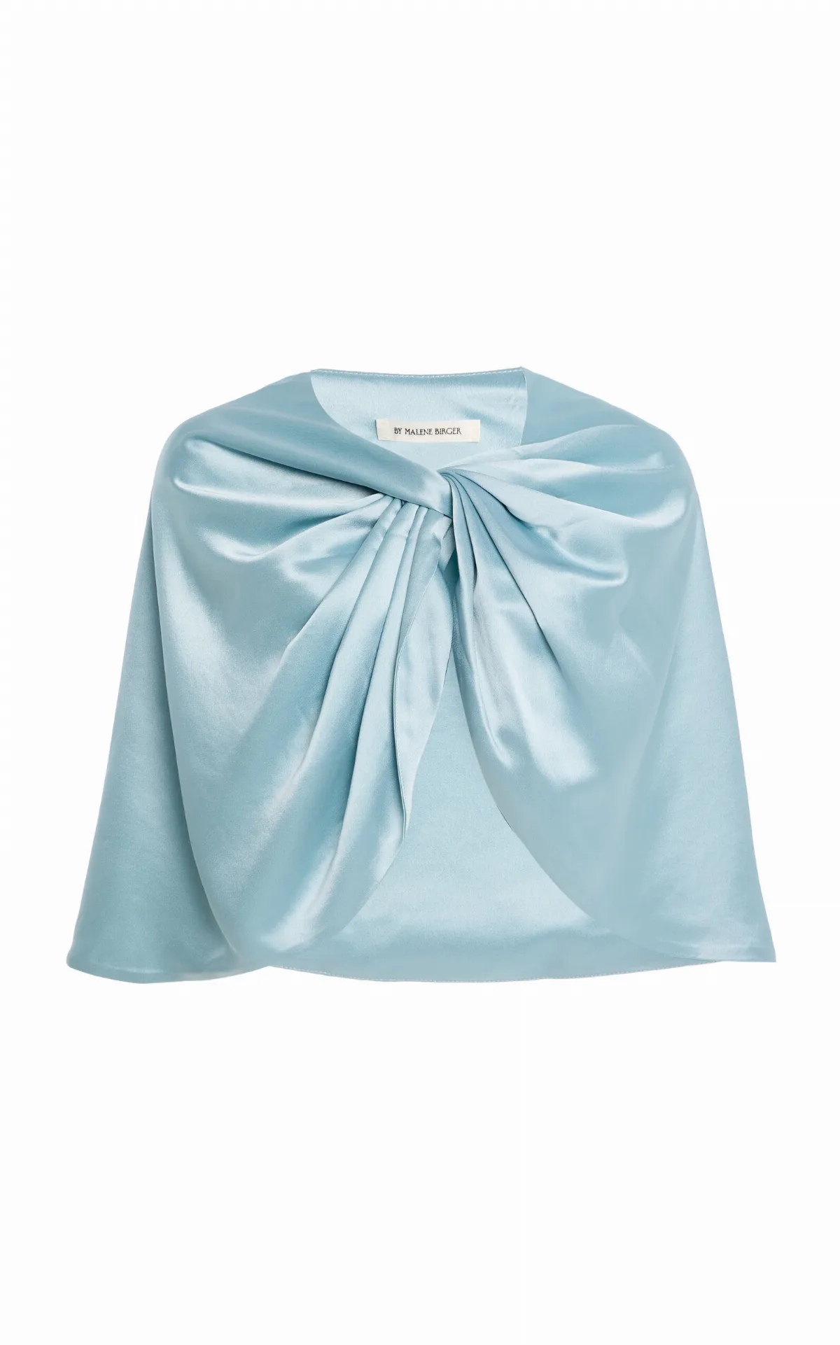 Pinlos Draped Satin Cape