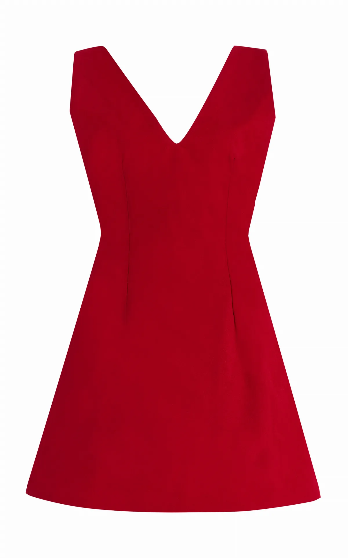 Exclusive Aladun Open-Back Crepe Mini Dress by Kilentar