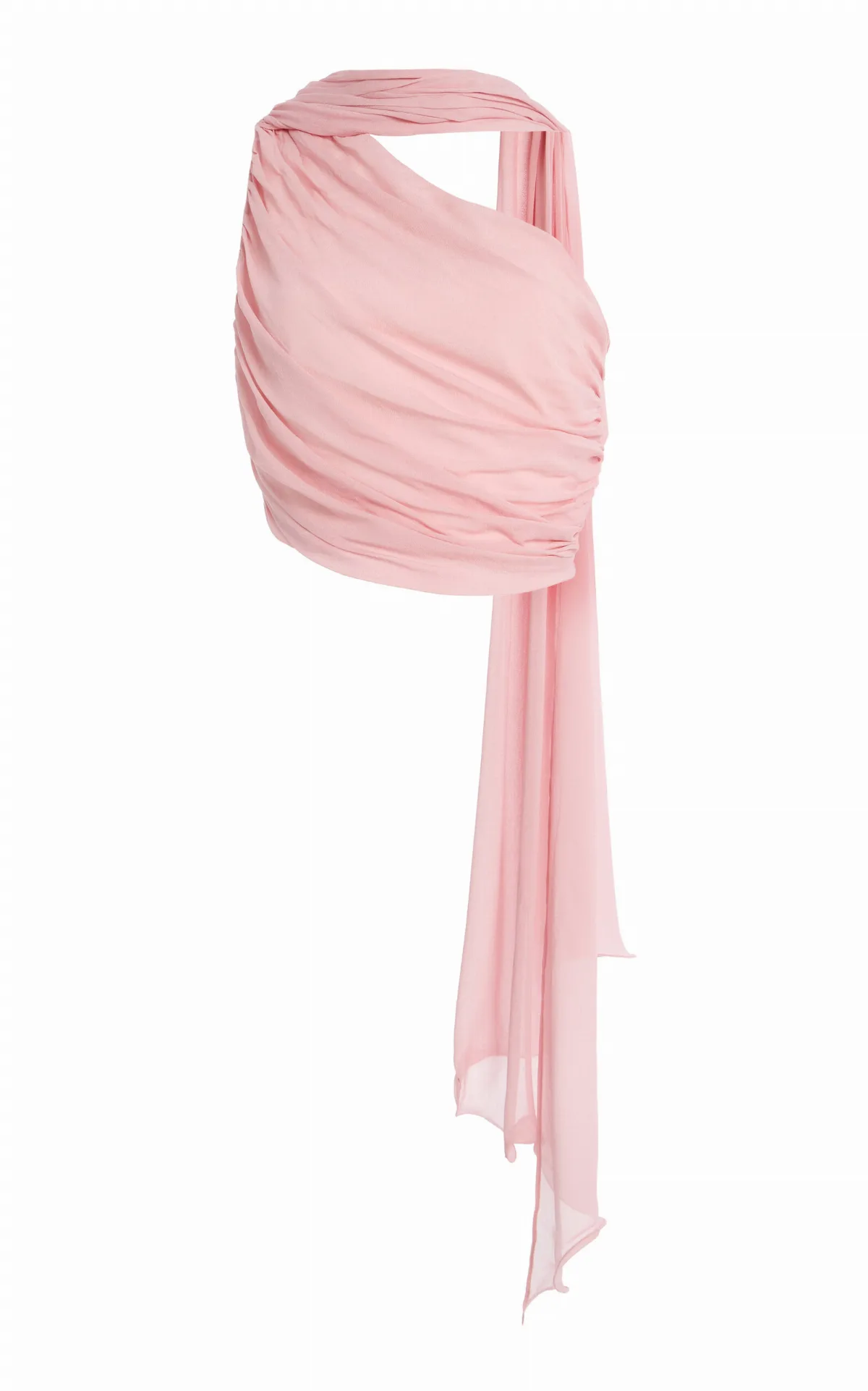 Solene One-Shoulder Chiffon Top