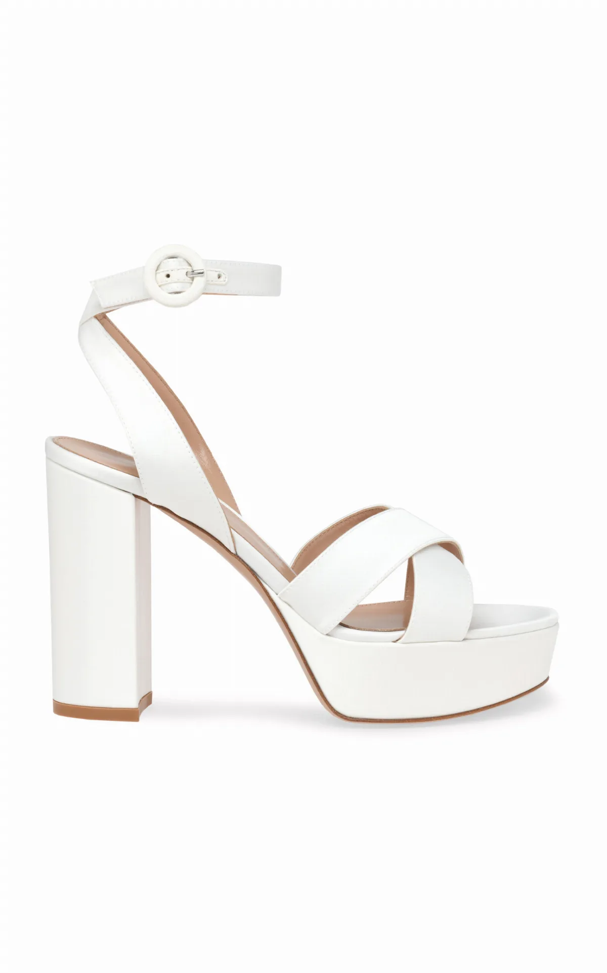 Sabrina Platform Leather Sandals