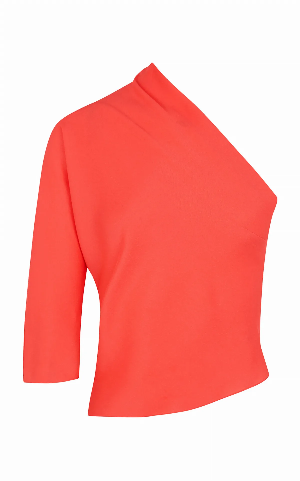 Aleris One-Shoulder Silk Top