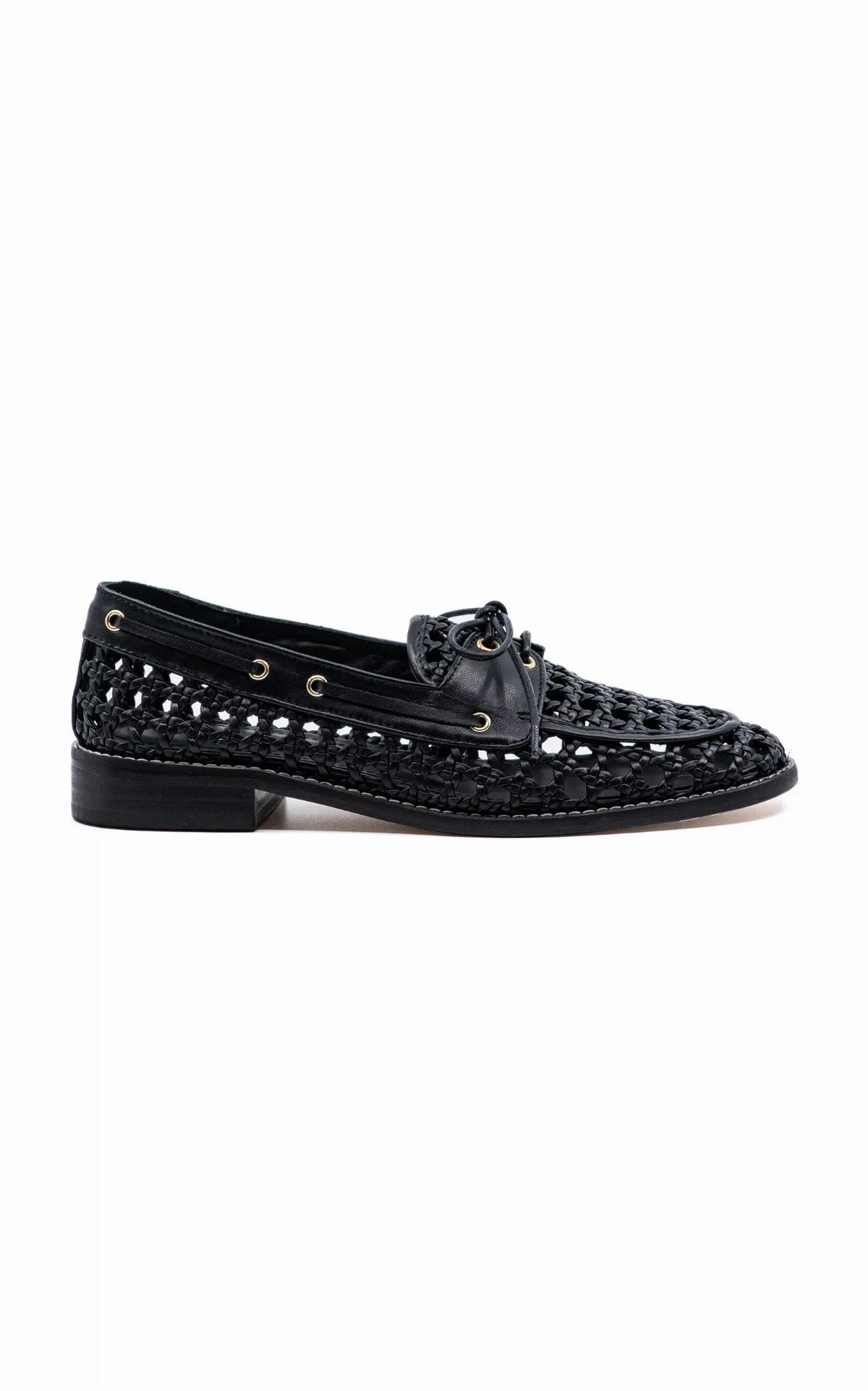 Carla Leather Loafers by Andrea Gomez