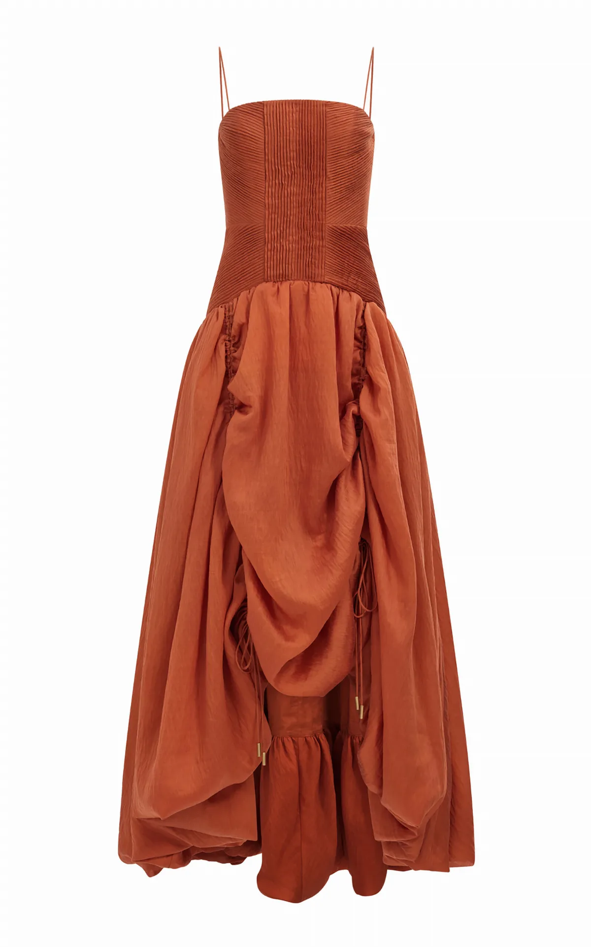 Contour Ruffled Gown