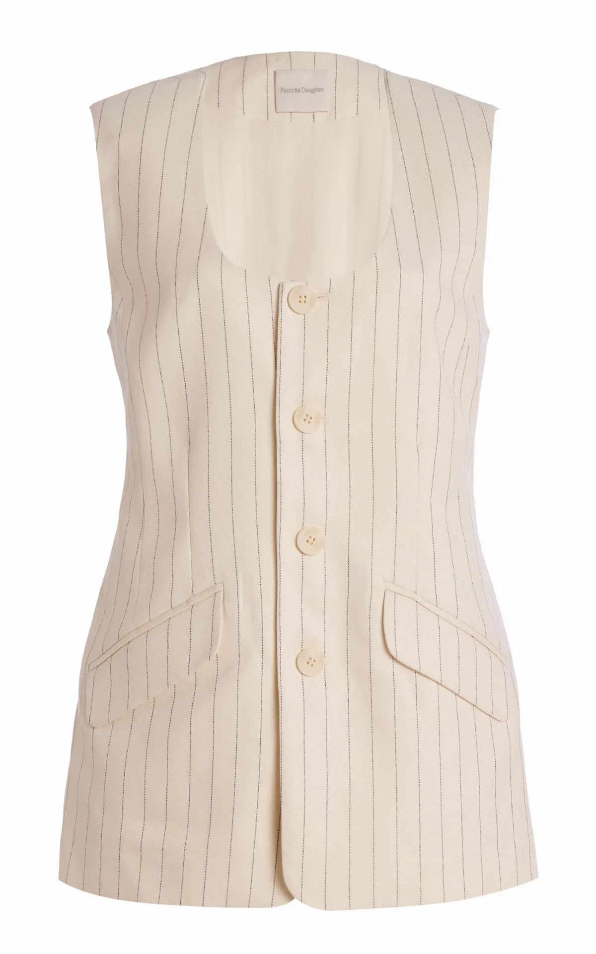 Exclusive The Diana Twill Vest