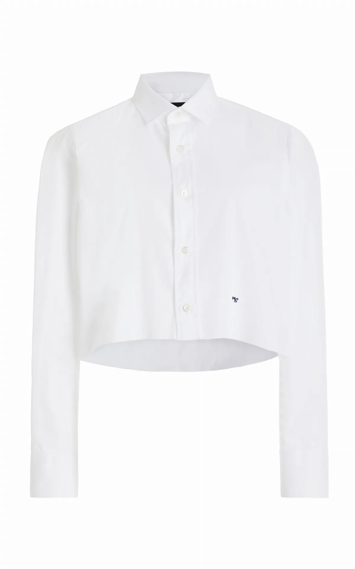 Cropped Cotton Shirt