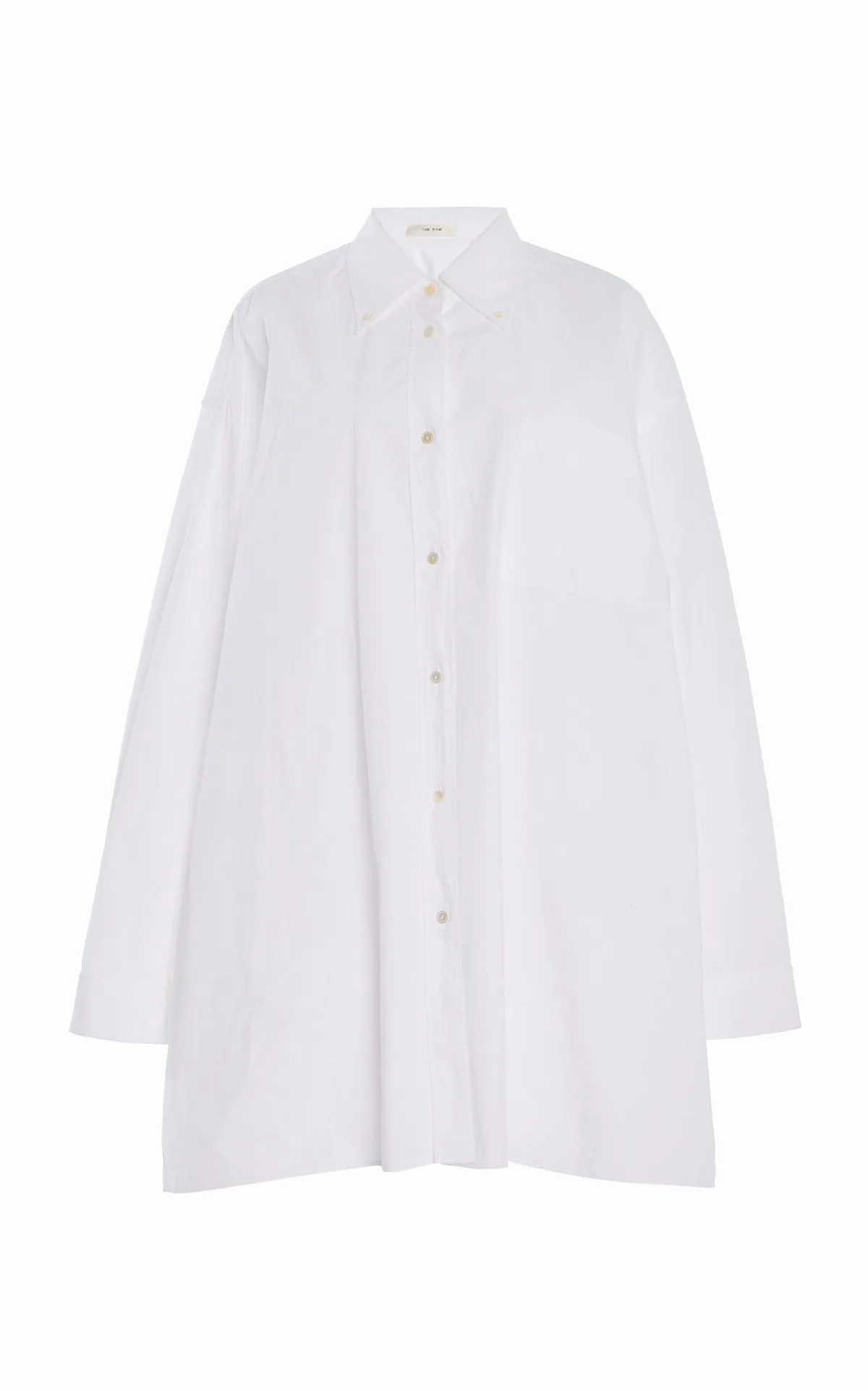 Victoria Cotton Poplin Long Shirt