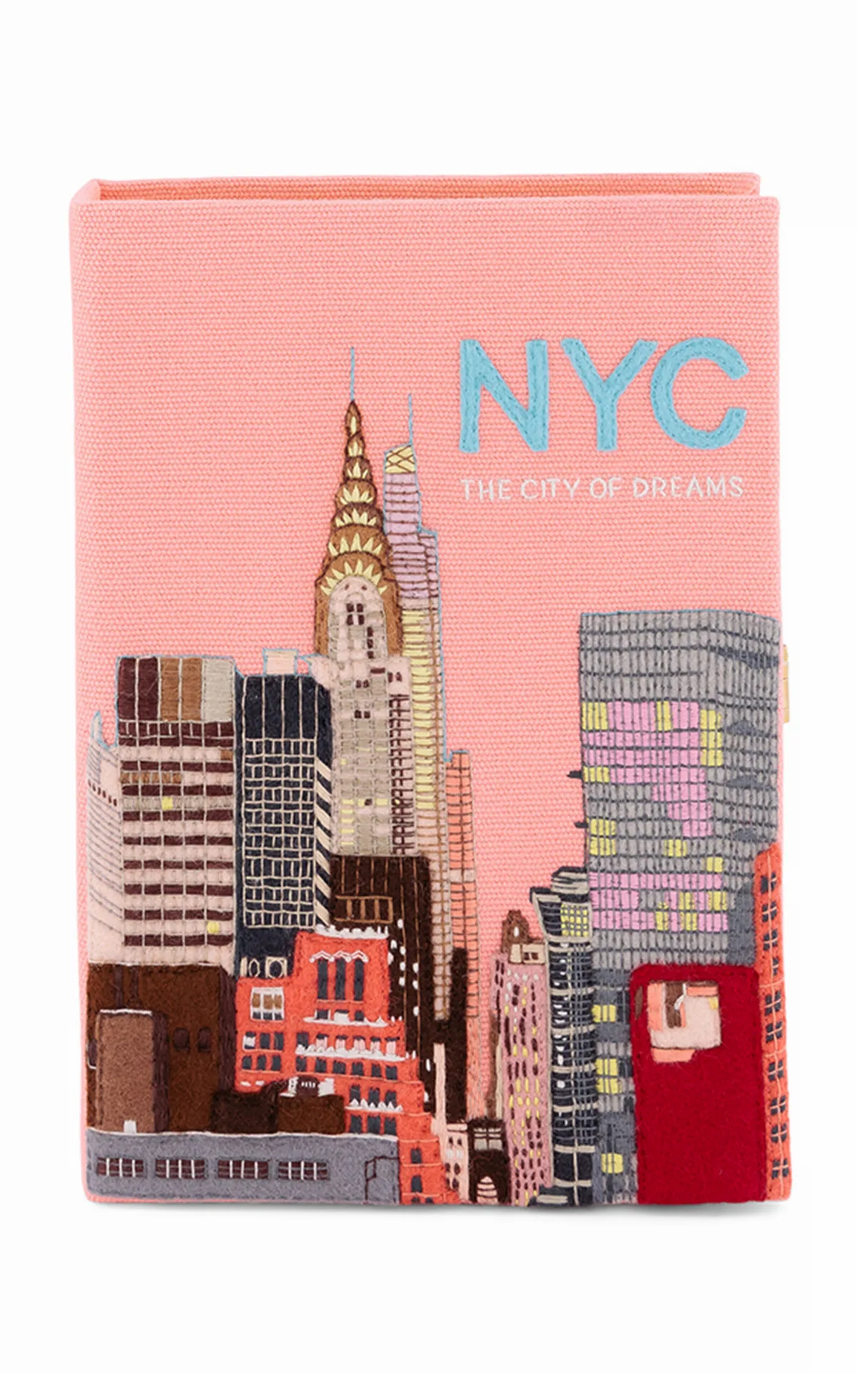 NYC: The City of Dreams Book Clutch