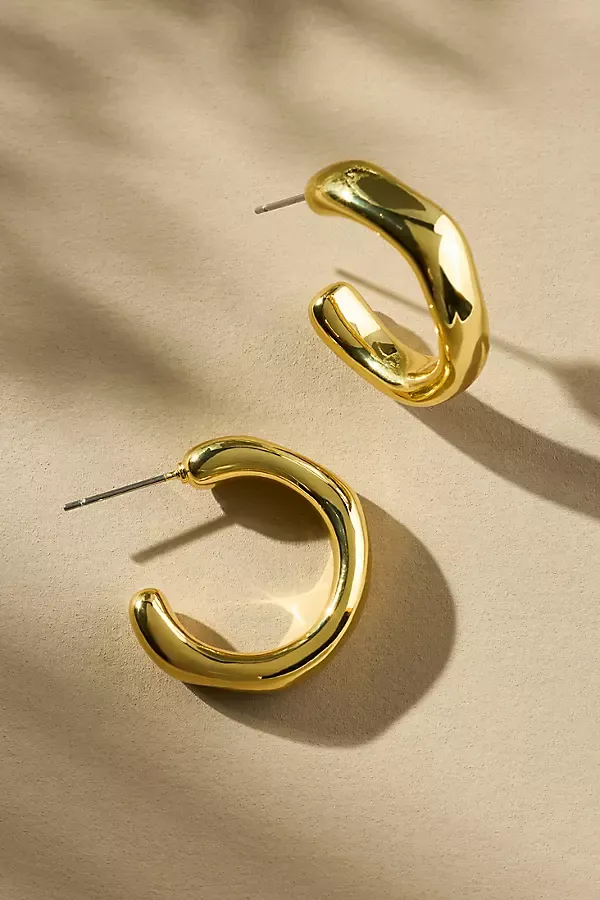 Medium Goals Hoop Earrings