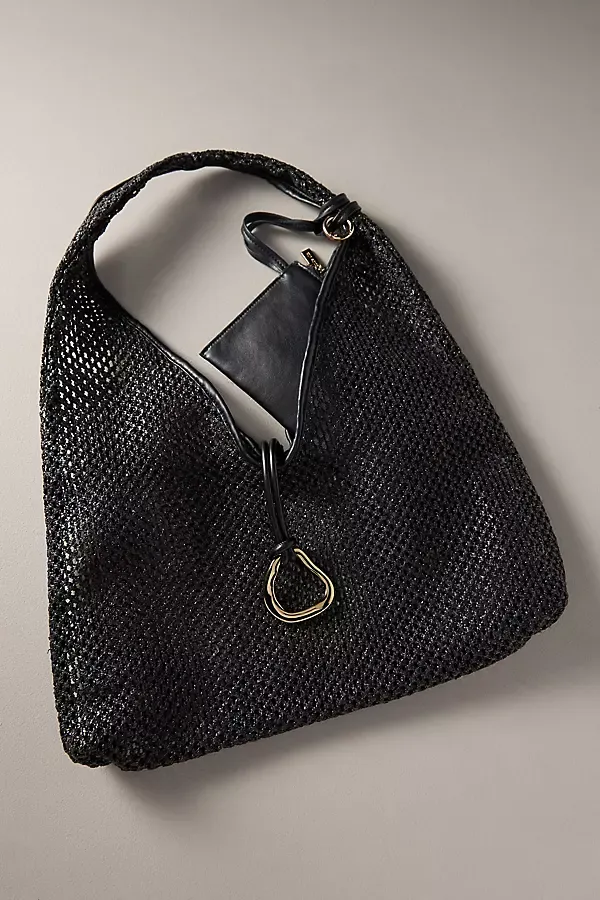 Missie Raffia Mesh Tote by Dolce Vita