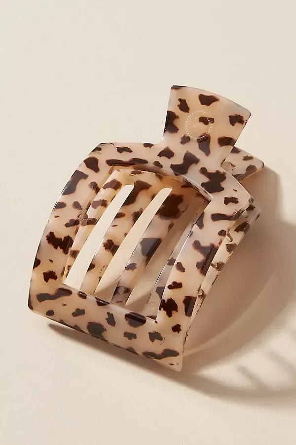 Medium Square Flat Hair Claw Clip