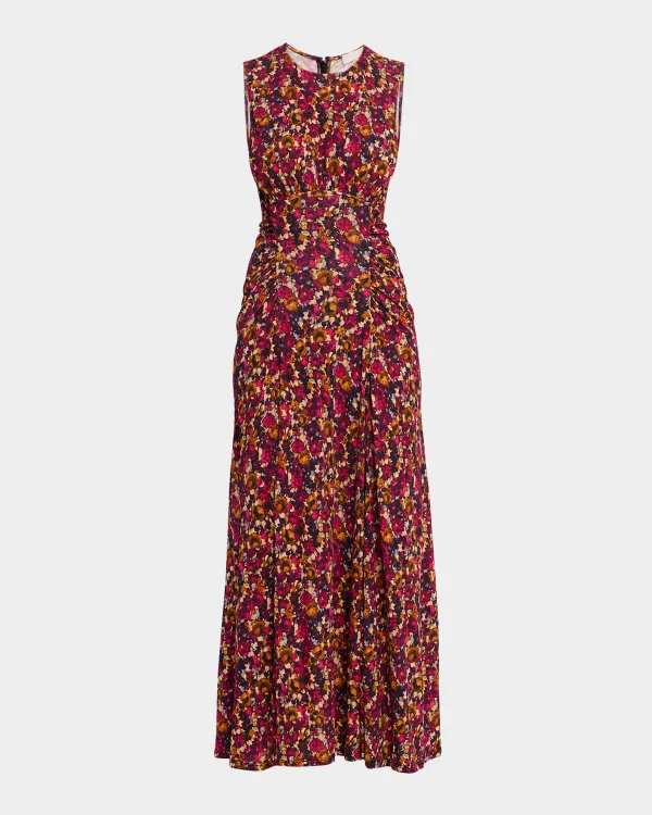 Lana Printed Sleeveless Maxi Dress