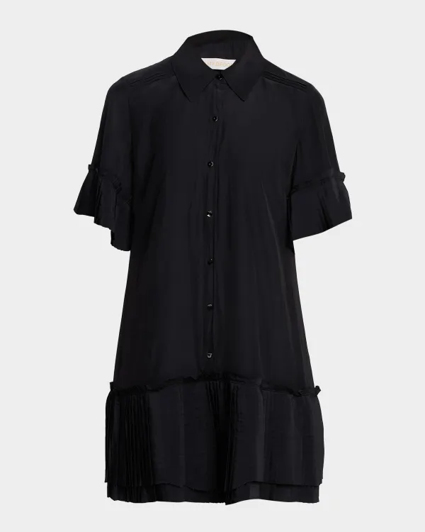 Tabitha Mini Shirtdress