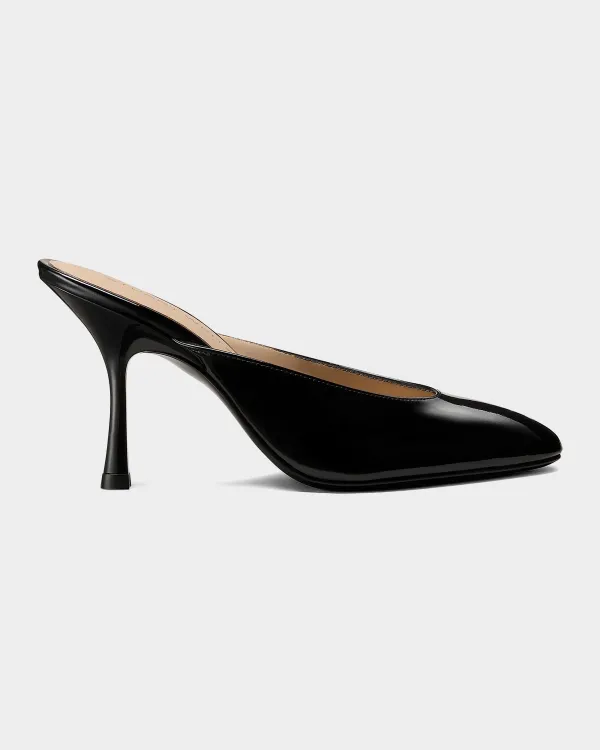 85mm Madison Patent Leather Mules