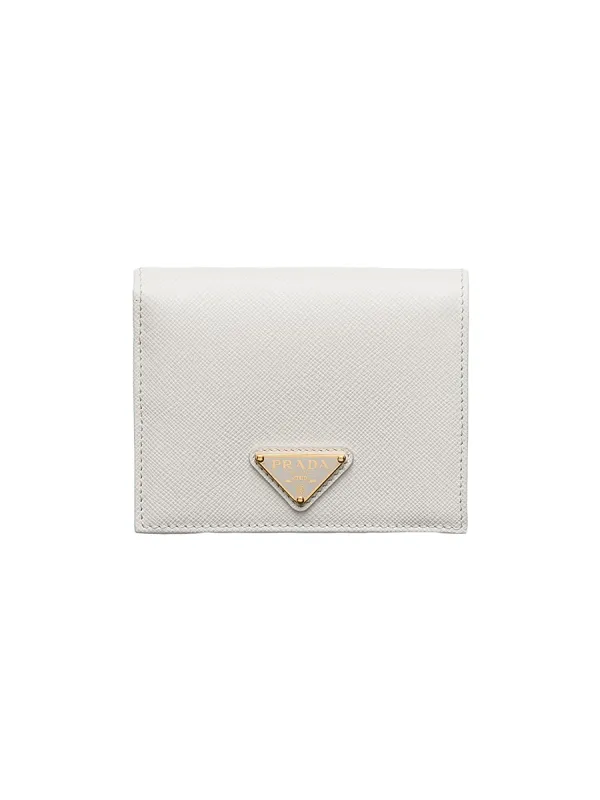 Small Saffiano Leather Wallet by Prada