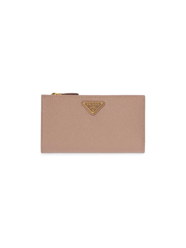 Large Saffiano Leather Wallet