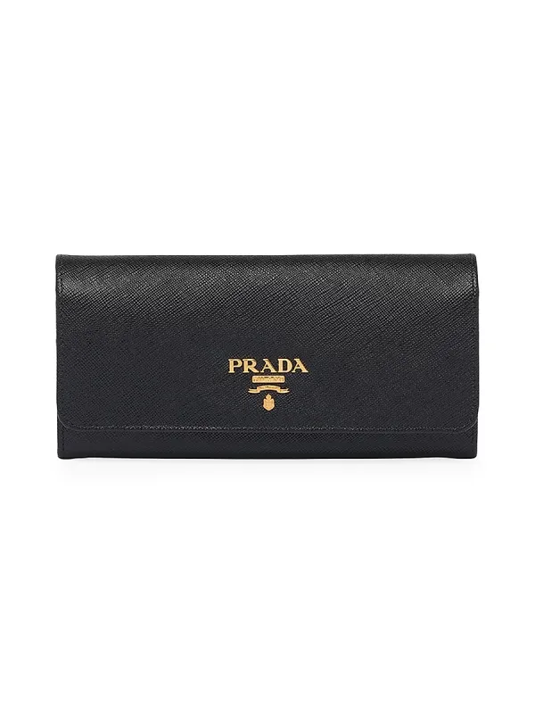 Large Saffiano Leather Wallet