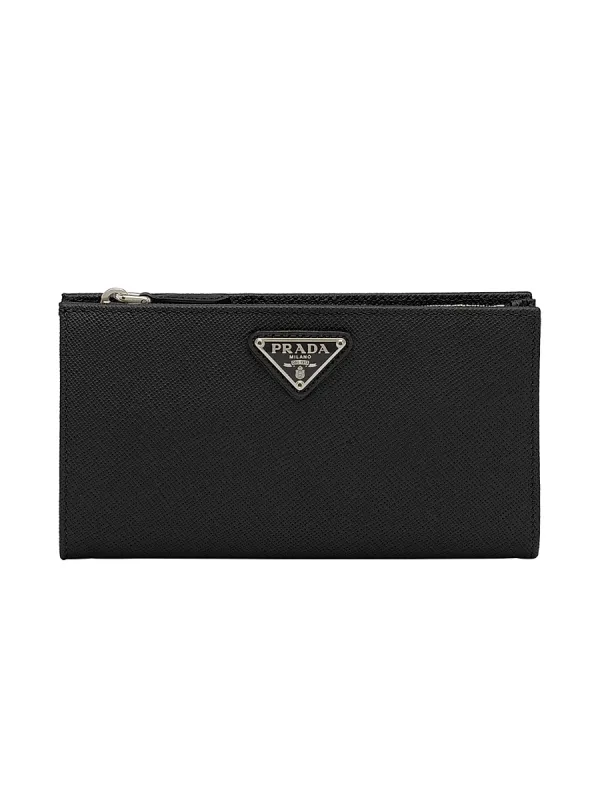 Large Saffiano Leather Wallet