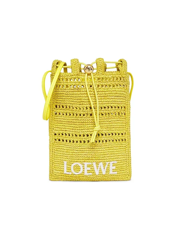 LOEWE x Paula's Ibiza Raffia Crossbody Bag by LOEWE