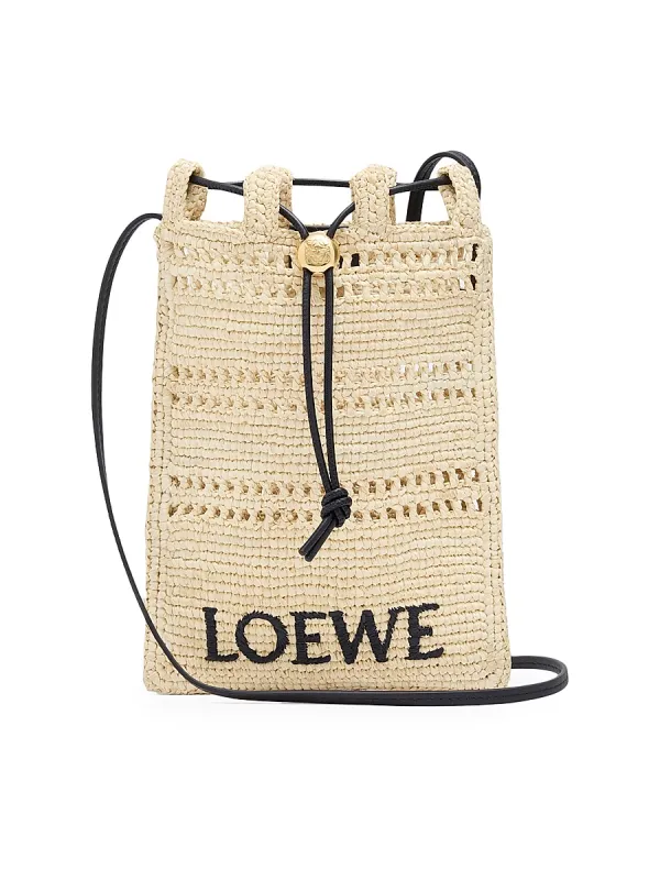 LOEWE x Paula's Ibiza Raffia Crossbody Bag