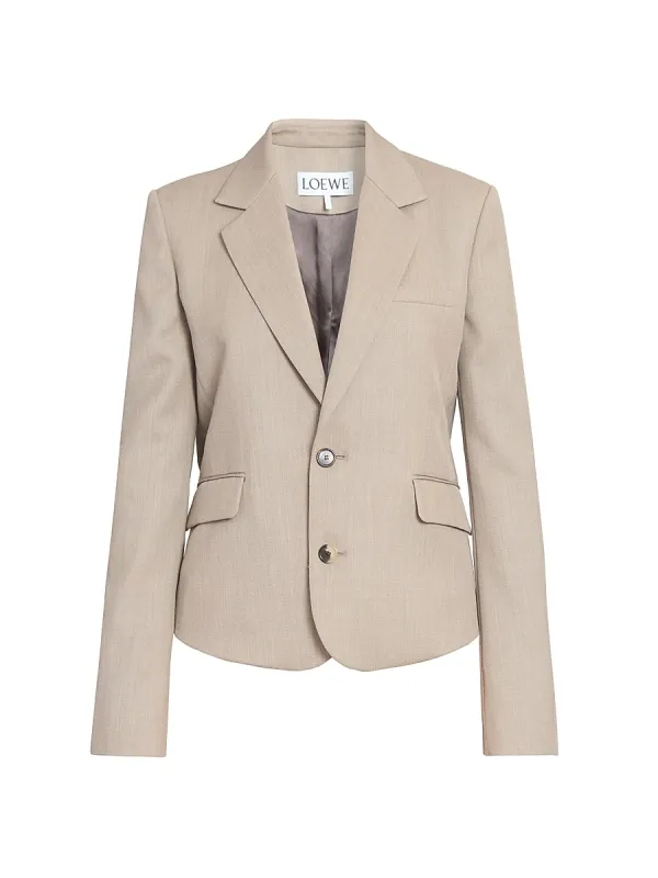 Tailored Stretch Blazer