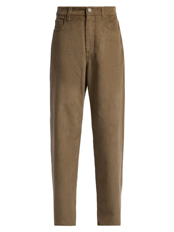 Relaxed Corduroy Trousers