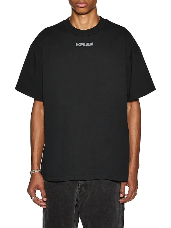 Democrazy Boxy Cotton T-Shirt by Ksubi