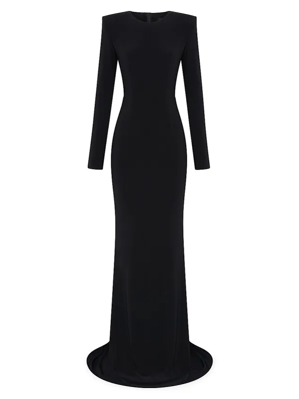 Forte Floor-Length Jersey Gown by Zhivago