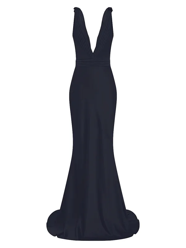 Signature Beloved Sleeveless Satin Gown