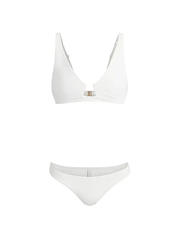 Coco Wire-Front Bikini by Zimmermann