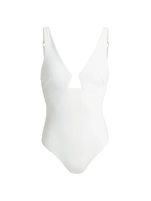 Coco Wire-Front One-Piece Swimsuit