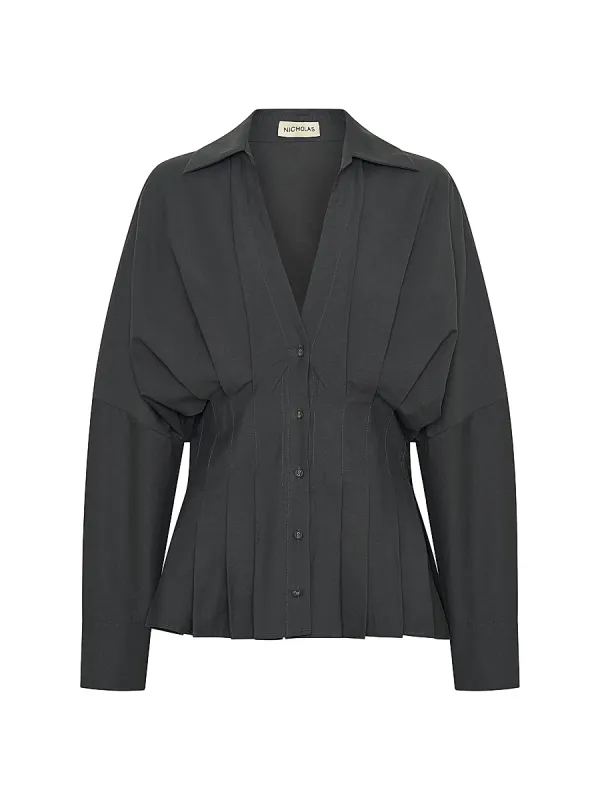 Reggie Pleated Shirt