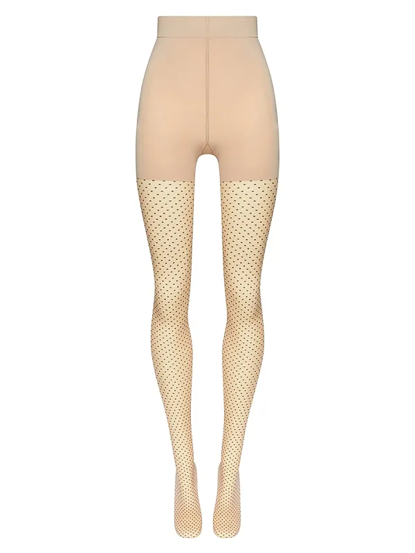 Dots Control-Top Tights by Wolford